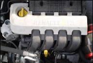 ДВИГАТЕЛЬ 1.2 16V RENAULT CLIO II LIFT 01-05ROK 