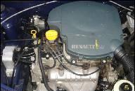 ДВИГАТЕЛЬ RENAULT CLIO II MEGANE KANGOO 1.4 MPI 2005 