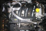 RENAULT MEGANE, SCENIC 99- ДВИГАТЕЛЬ 1, 4 1.4 16V K4J 