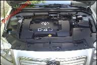 TOYOTA AVENSIS II ДВИГАТЕЛЬ 2.0 D4D E1CD 116KM IGLA 
