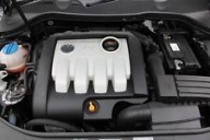 VW GOLF 1.9 TDI VW GOLF 6 PASSAT B6 B7 Двигатель BXE 105 PS SEHR GUTER ZUSTAND
